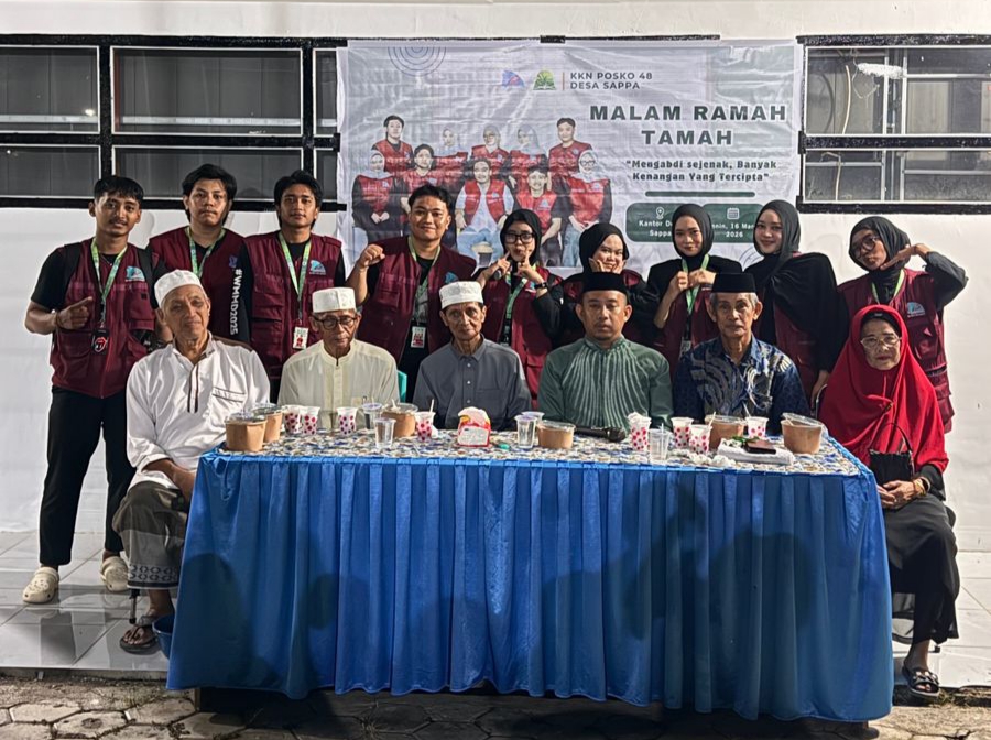 Ramah Tamah KKN Angkatan VII Universitas Puangrimaggalatung di Desa Sappa